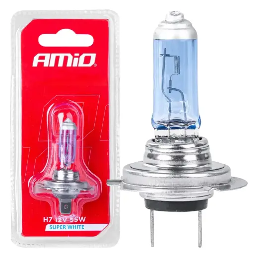 Halogen bulb H7 12V/55W Super White 1pc blister