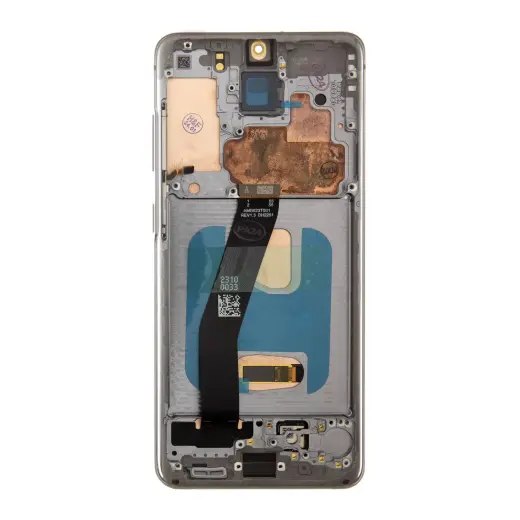 LCD display + Touch Unit + Front Cover for Samsung G980/G981 Galaxy S20 Cosmic Gray