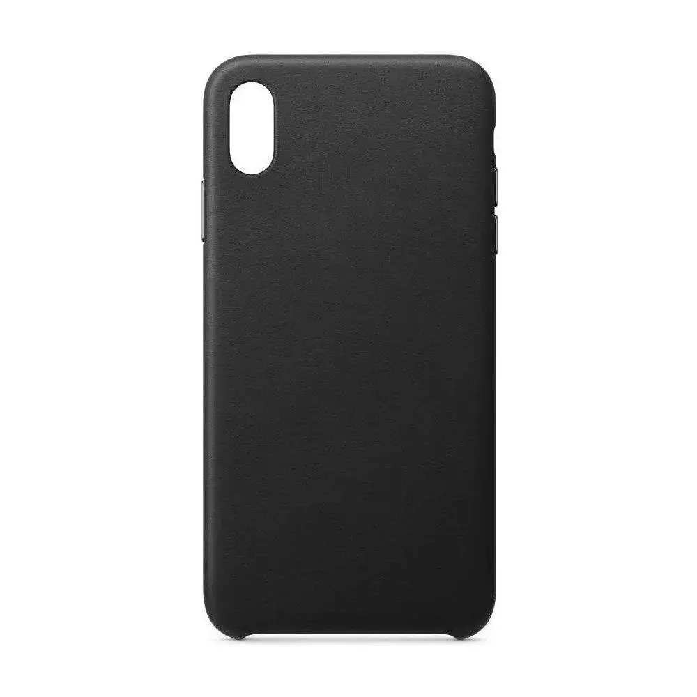 ECO Leather maciņš telefonam iPhone 12 Pro Max melns