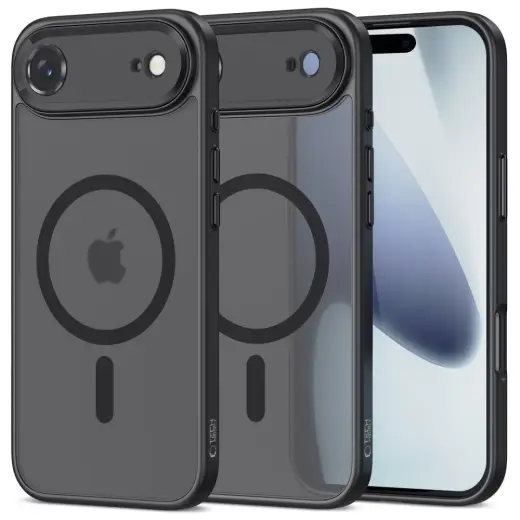 TECH-PROTECT MAGCAM чехол с поддержкой MagSafe для телефона Apple iPhone 17 Air матовый черный