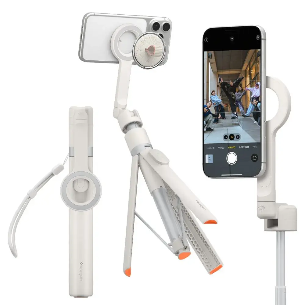 SPIGEN S582W BLUETOOTH SELFIE STICK TRIPOD DUNE BEIGE