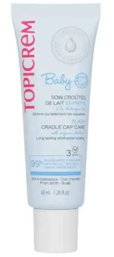 Topicrem Newborn Care Milk Crust Express from Birth 40ml