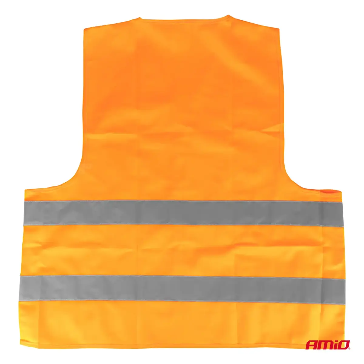 Safety vest XL orange with certificate AMIO-01735