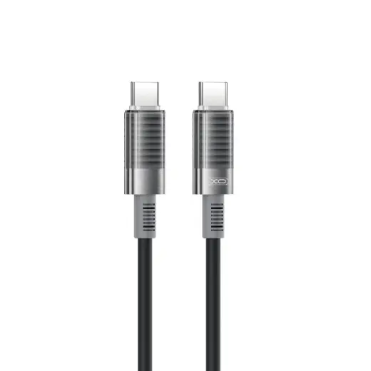 XO NB-Q282B провод для передачи данных и зарядки | USB-C на USB-C | PD | 60W | 1m | чёрный