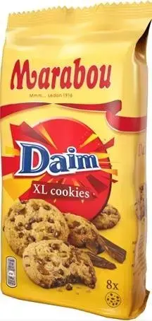 Cepumi MARABOU ar Daim 184g