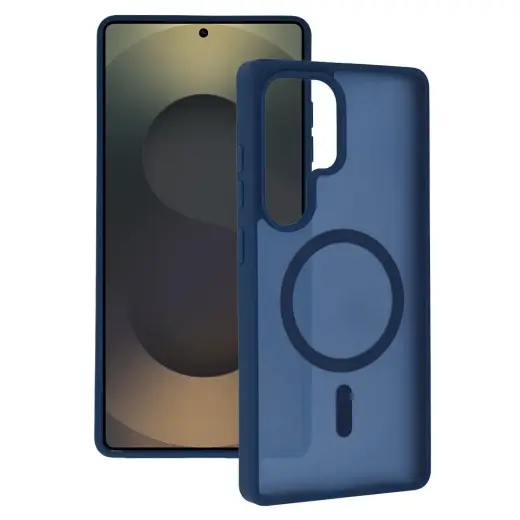 Tel Protect Aura Matte telefoni ümbris MagSafe toega Samsung Galaxy S26+ (S947) tumesinine