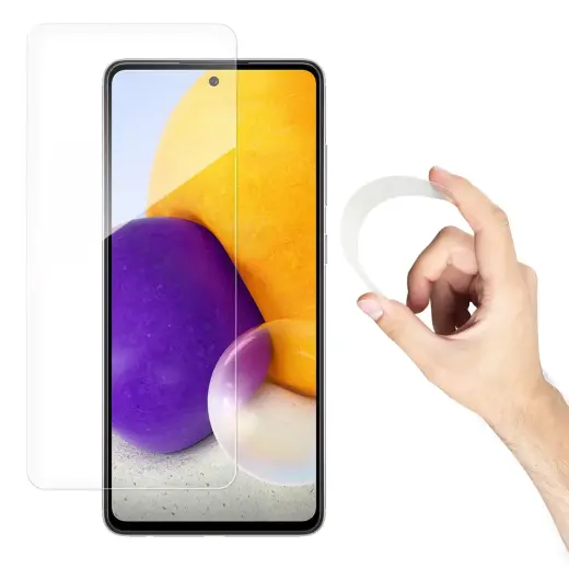 Wozinsky Full Cover Flexi Nano Hybrid Glass for Samsung Galaxy A72 5G