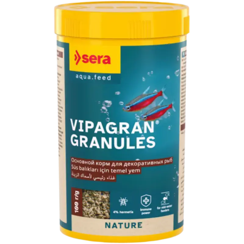 Barība zivīm : Sera Vipagran, 100ml (30g)