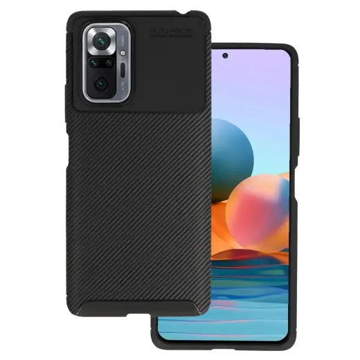 Tel Protect Carbon Elite for Xiaomi Redmi Note 10 Pro/Note 10 Pro Max Black