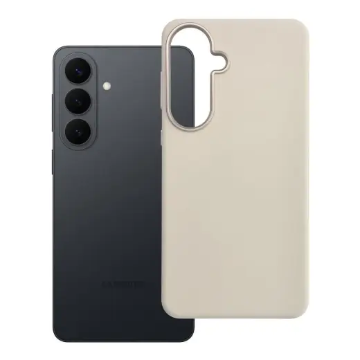 Forcell F-Protect Frame Premium telefono dėklas su MagSafe palaikymu Samsung Galaxy S26+ (S947) baltas