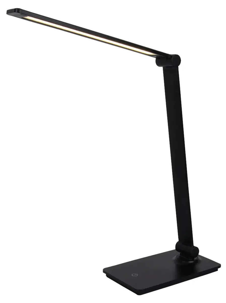 Galda lampa 6W LED melna