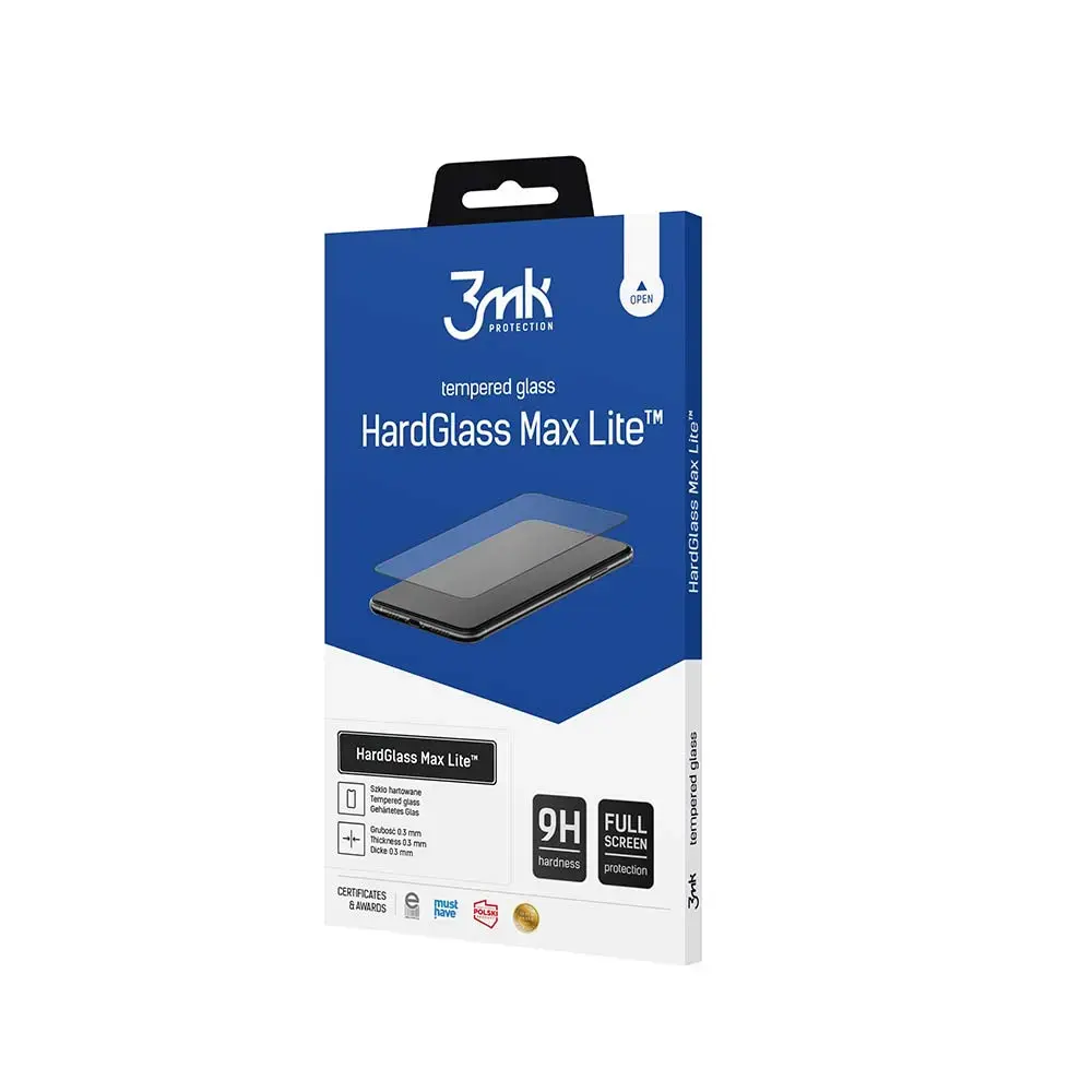 Redmi Note 11T Pro - 3mk HardGlass Max Lite™ screen protector