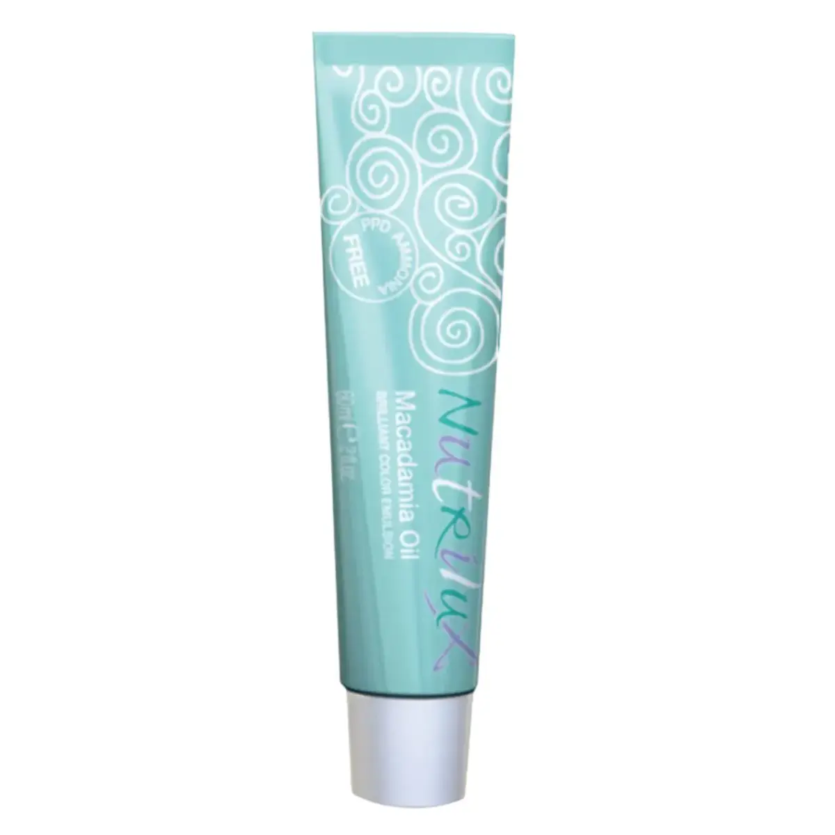 Intercosmo, Nutrilux, Macadamia Oil, Permanent Hair Dye, 5.84 Walnut Root, 60 ml