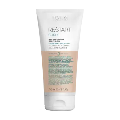 Revlon Professional Restart Curls Multipurpose Gel-Oil - 150ml