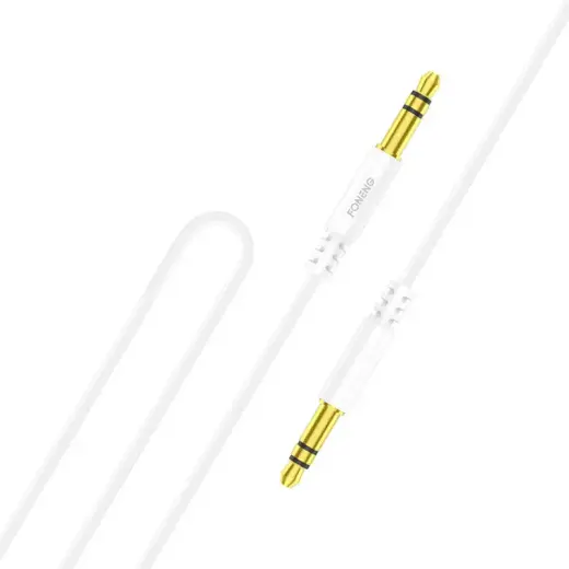 Audio cable AUX 3.5mm jack Foneng BM23 (white)