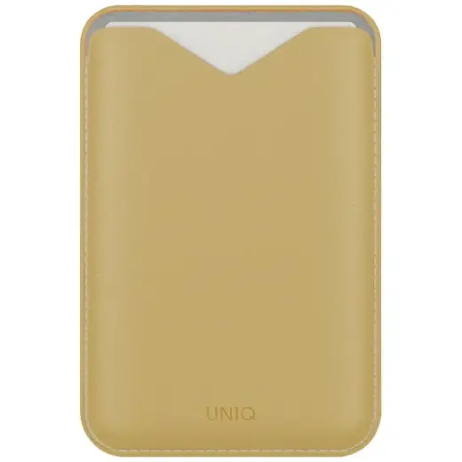 Magnetic wallet UNIQ Lyden Evo stand phone yellow
