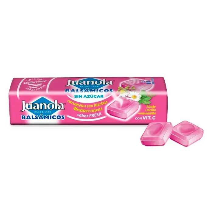 JUANOLA Strawberry Vitamin C Candy 30g