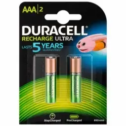 Duracell Precharged HR03 900MAH ALWAYS READY Blistera iepakojumā 2gb.