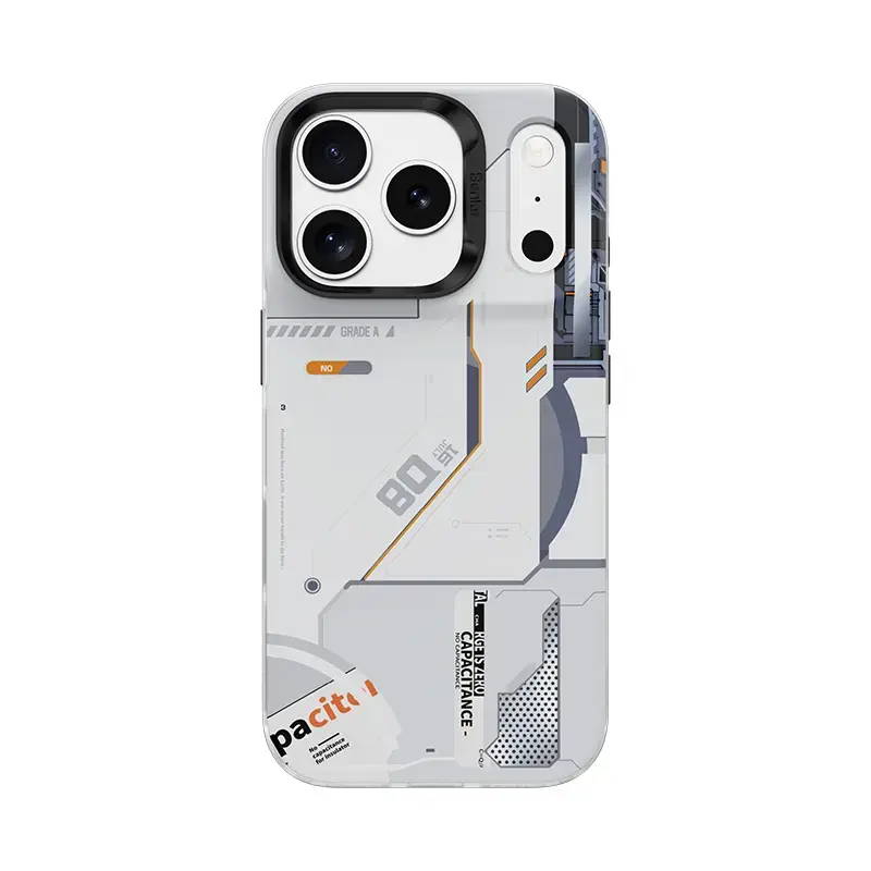 Benks Dynamic Magnetic Mecha maciņš telefonam iPhone 17 Pro balts