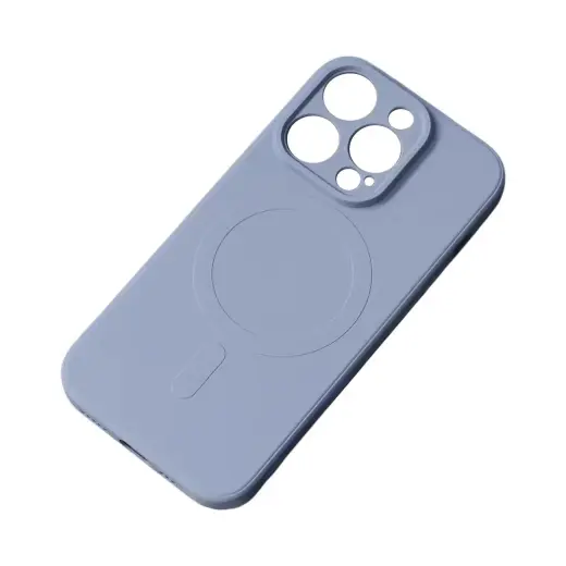 Fusion Silicone maciņš ar MagSafe atbalstu telefonam Samsung Galaxy A16 5G (A166) pelēks