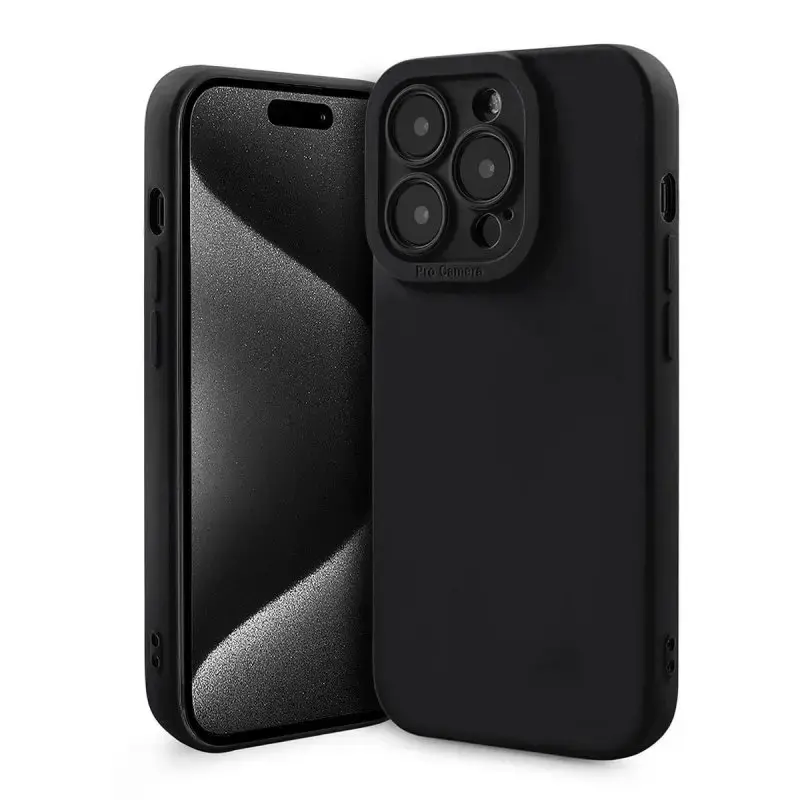 Fusion Softy izturīgs silikona aizsargapvalks Samsung A336 Galaxy A33 5G melns
