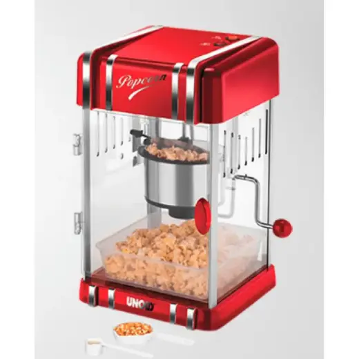 Unold Popcornmaker Retro red (48535)