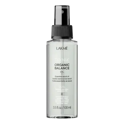 Lakme New Teknia Organic Balance Oil  3.4 Oz.