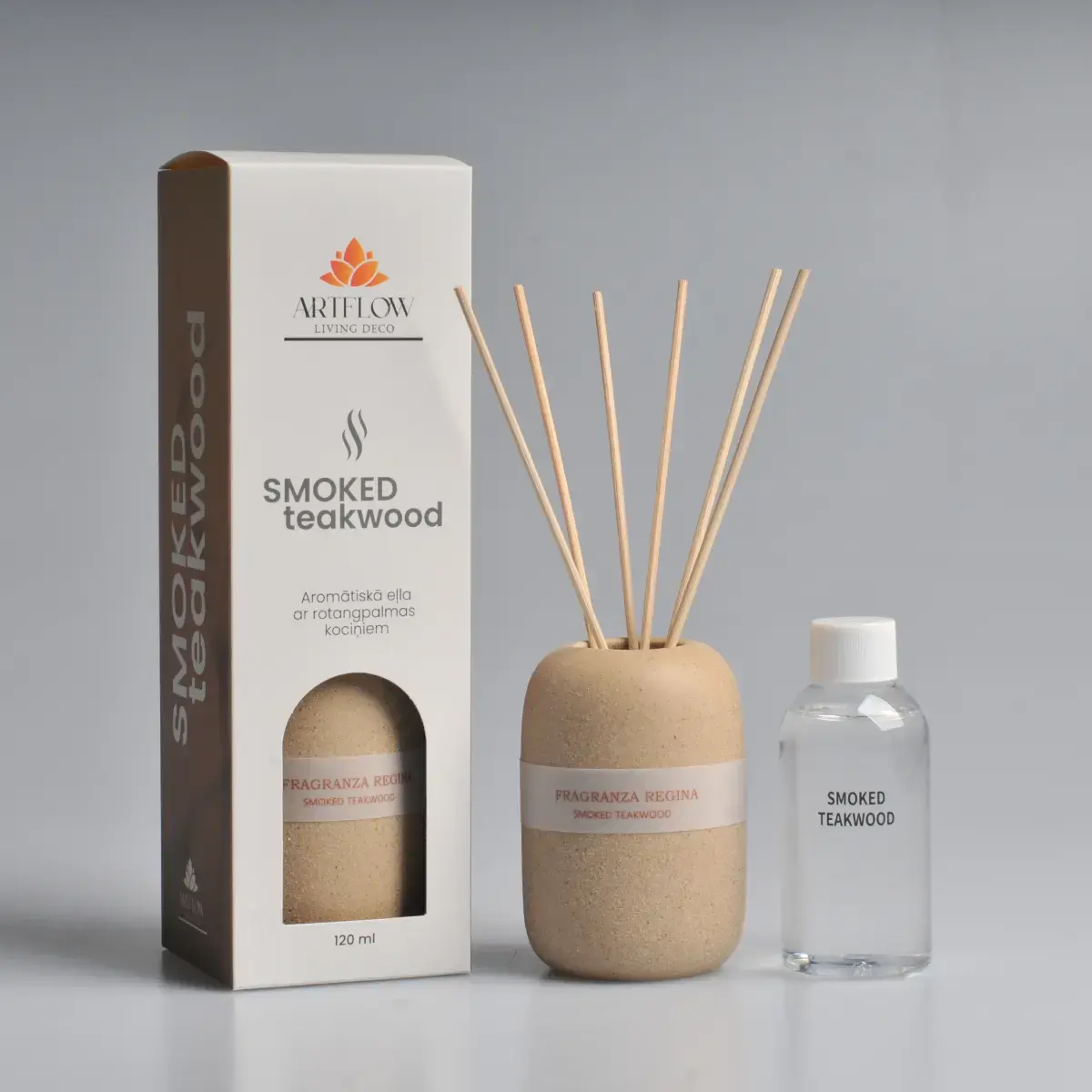 Aromātiskā eļļa  SMOKED TEAKWOOD, 120ml