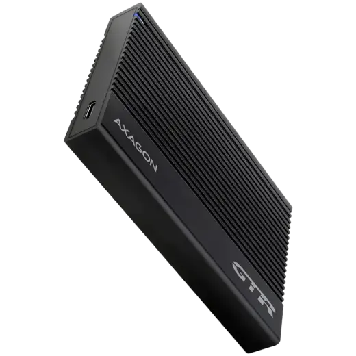 AXAGON EE25-GTR USB-C 3.2 Gen 2 - SATA 6G, 2.5'' External RIBBED box BLACK
