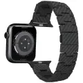 Band PITAKA Carbon Fiber Retro for Apple Watch 1|2|3|4|5|6|7|8|9|10|SE|Ultra|Ultra2 black grey Photo