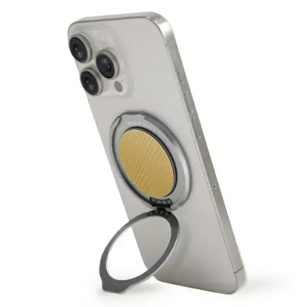 UNIQ Gripfit 360 Magnetic                 Mount&Kickstand Uchwyt Magnetyczny żółty|canary yellow