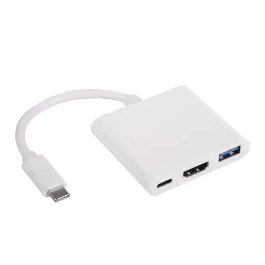 Концентратор AK-AD-57 USB type C | USB 3.0 | USB type C | HDMI