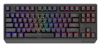 Klaviatūra Genesis Thor 230 TKL Outemu Silent Lemon