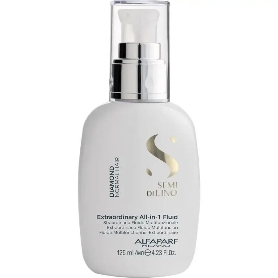 Alfaparf Milano Semi Di Lino Diamond Extraordinary All-in-1 Fluid for Unisex 4.23 Oz Treatment