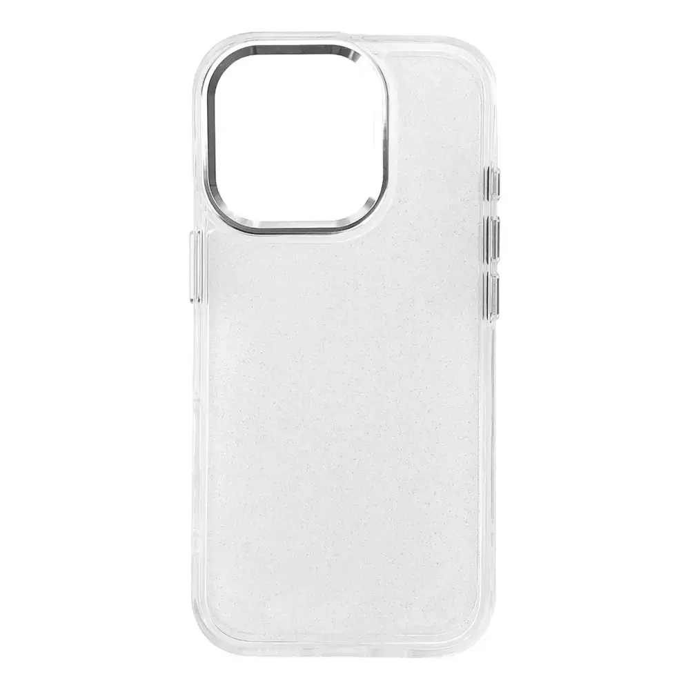 Glitter maciņš telefonam iPhone 16e caurspīdīgs