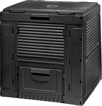Komposta kaste E-Composter Without Base 470L melna