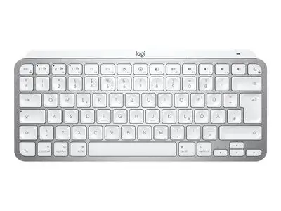 Logitech MX Keys Mini for Mac - keyboard - QWERTY - US International - pale gray Input Device