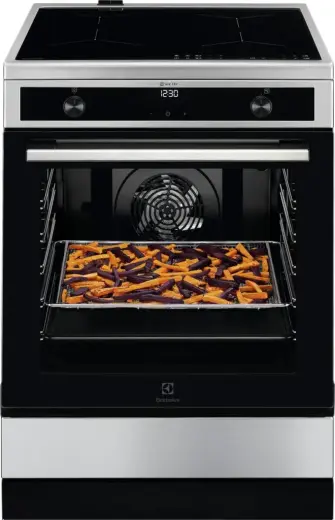 Electrolux 500.sērijas elektriskā plīts ar elektrisko cepeškrāsni un indukcijas virsmu