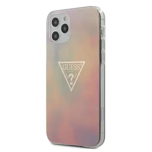 Guess GUHCP12LPCUMCGG01 iPhone 12 Pro Max 6,7" różowy|pink hardcase Tie & Die Collection