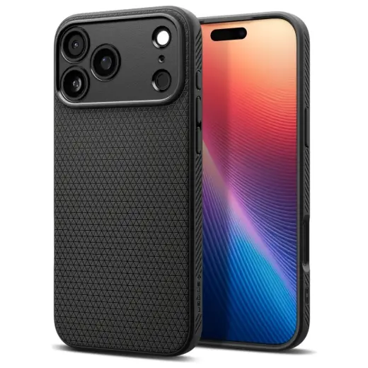 Spigen Liquid Air Case for iPhone 17 Pro Max Black