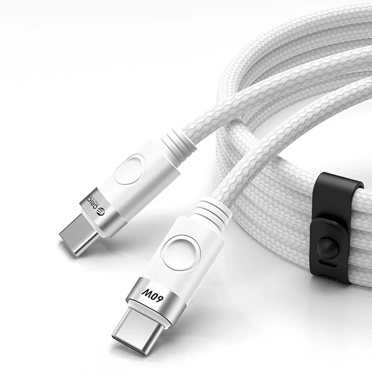 Orico CDX data transfer and charging cable | USB-C to USB-C | 60W | 1m | white