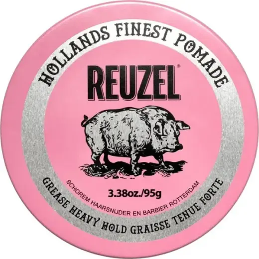 Reuzel Pink Grease Heavy Hold Hair Pomade 95 G