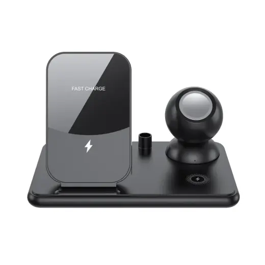 XO wireless charger W58 4in1 15W black