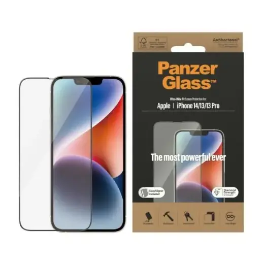 PanzerGlass aizsargstikls telefonam iPhone 14 | iPhone 13 Pro | iPhone 13 6,1"