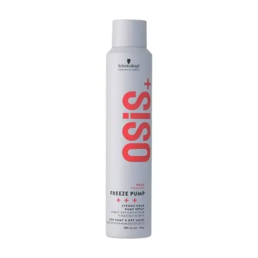 Schwarzkopf Osis+ Freeze Strong Hold Pump Spray 200Ml in Clear