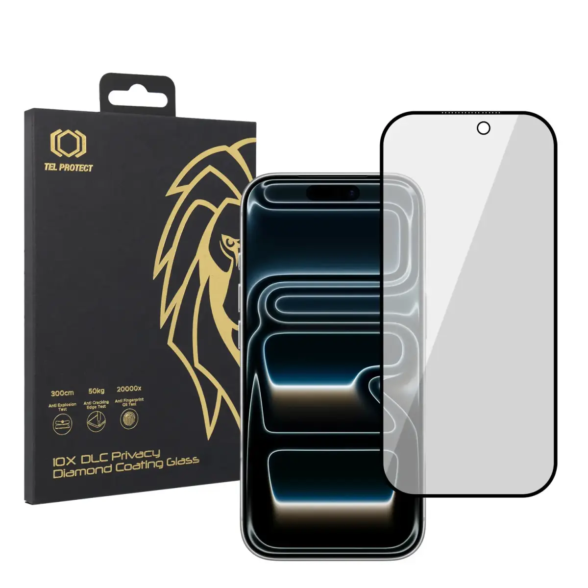 TEL PROTECT Tempered glass 10X Privacy
