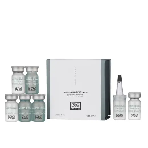 Set, Erno Laszlo, Freeze-Dried Targeted Blemish, Anti-Blemish, Local Treatment Serum, For Face, 6 pcs, 315 ml