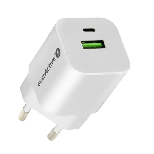 CHARGER USB|USB-C QC3.0 30W WHITE
