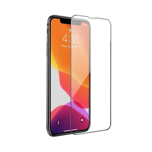 Tempered glass to iPhone XR / 11 Hoco HD 5D Guardian shield 10 pcs G14 black