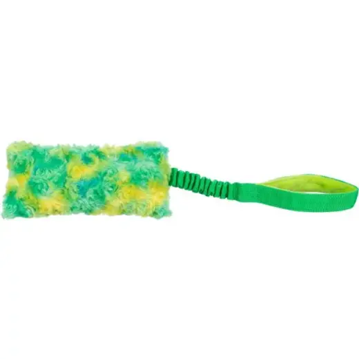 Dog toy - Trixie Bungee Fun, Polyester, 20 cm|47 cm, lime